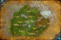 Northrend mapa - world of warcraft